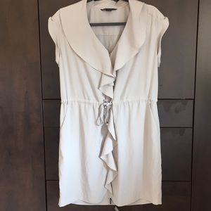 Armani Exchange Ruffle Tie Dress 8